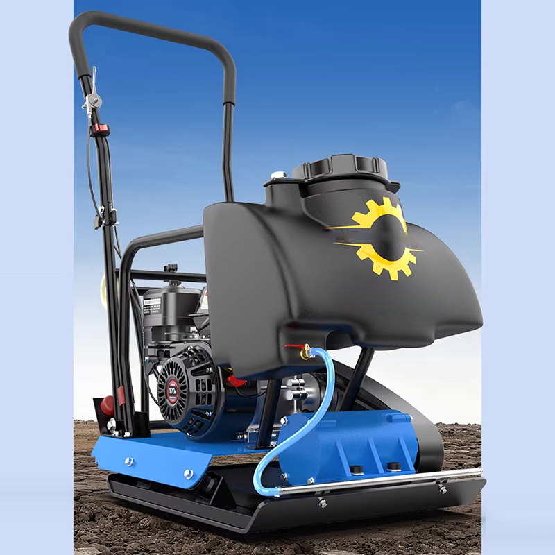 Plate Compactor Vibrator - Compactador de Estradas a Combustível, Máquina
