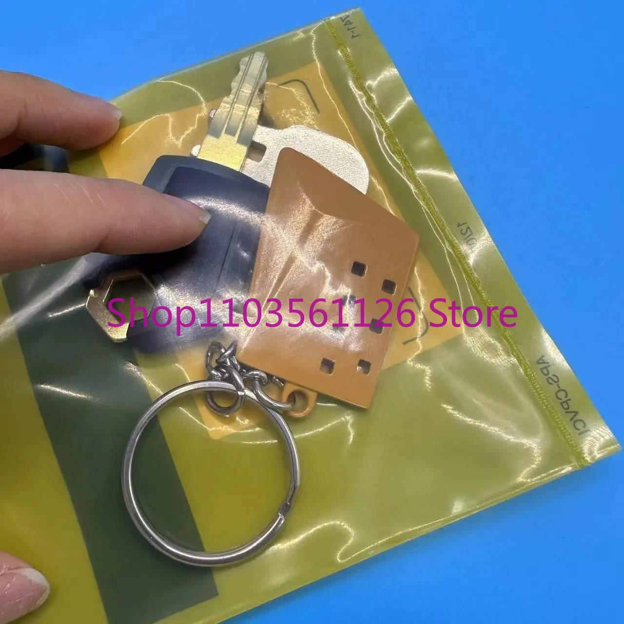 Heavy Equipment Keychain - Chaveiro 5P8500 8H5306 com formato de