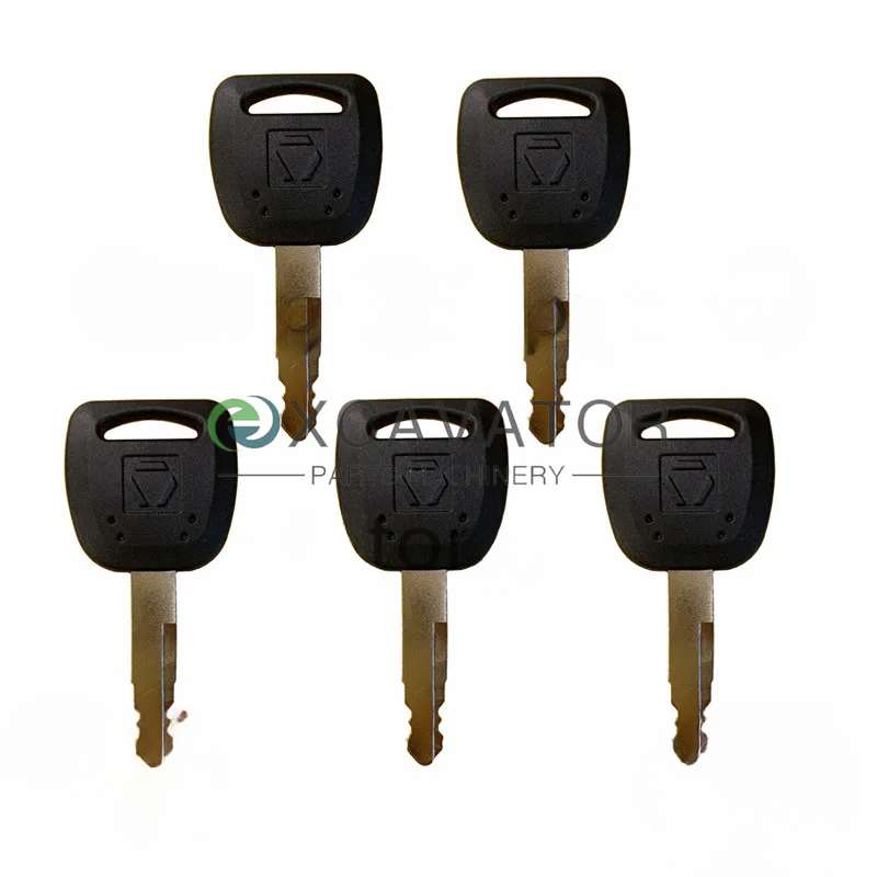 Heavy Equipment Xcmg - Chave 5PCS para chaves de ignição