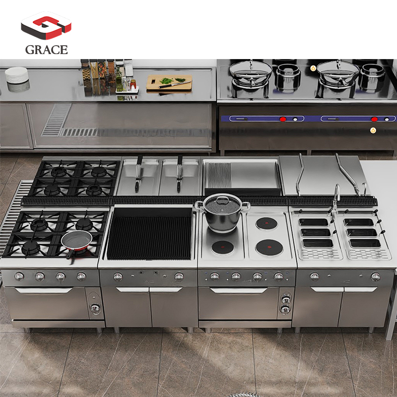 Heavy Equipment Kitchen - Máquina de cozinha comercial GRACE Heavy