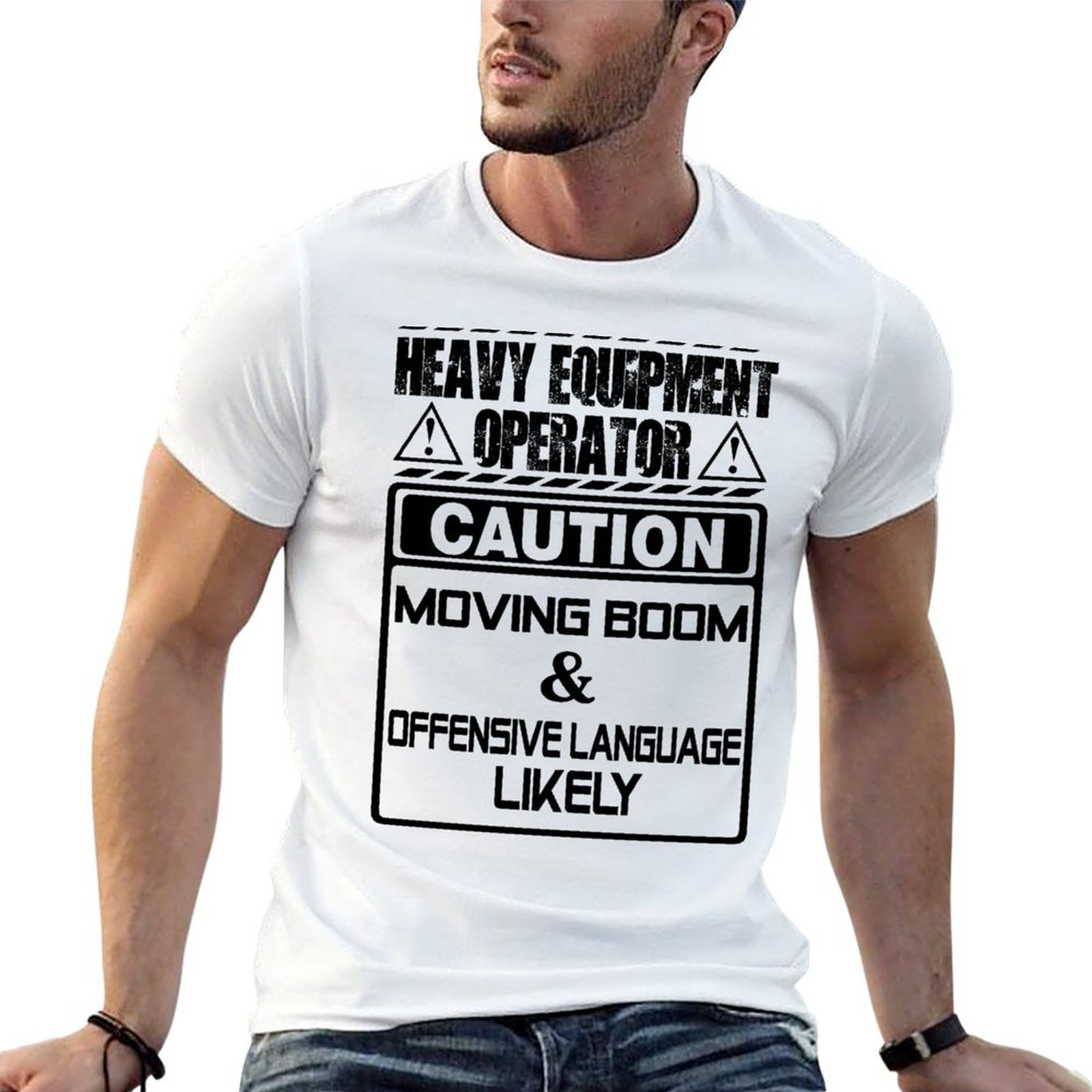 Camiseta funcional casual de m - Heavy Equipment Vector avaliação e preço