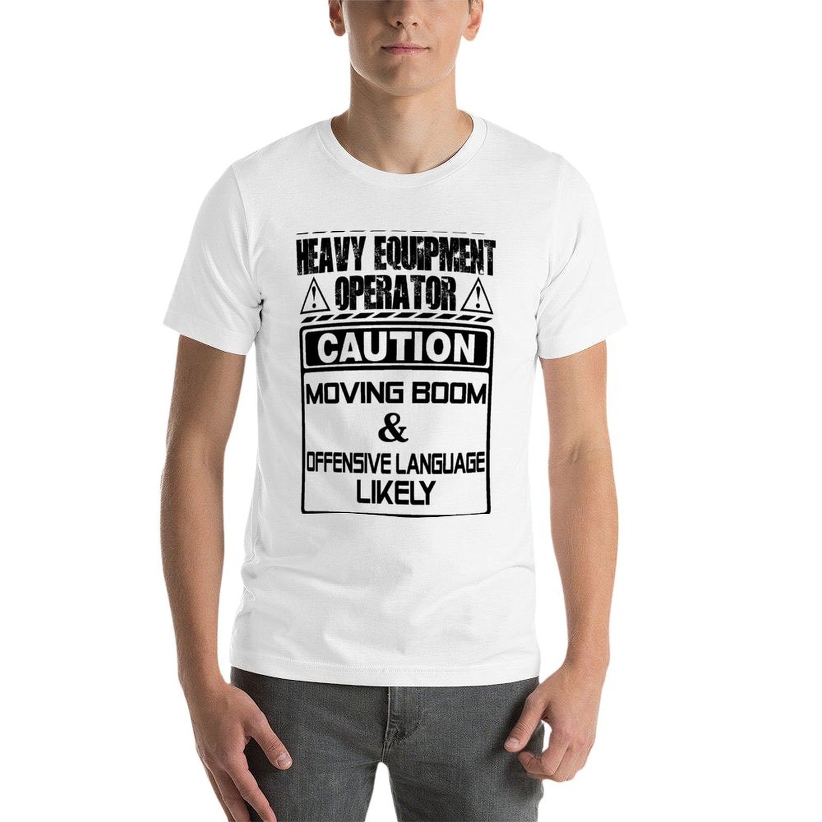 Camiseta funcional casual de m - Heavy Equipment Vector avaliação e preço