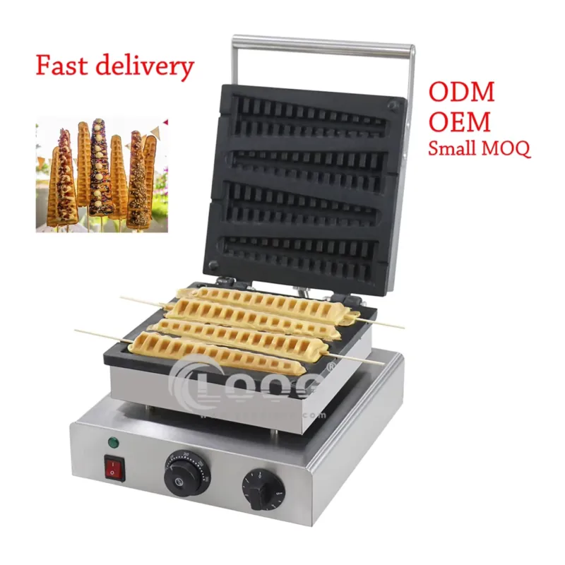 Máquina de Waffle Elétrica Com - Heavy Equipment Kitchen avaliação e preço