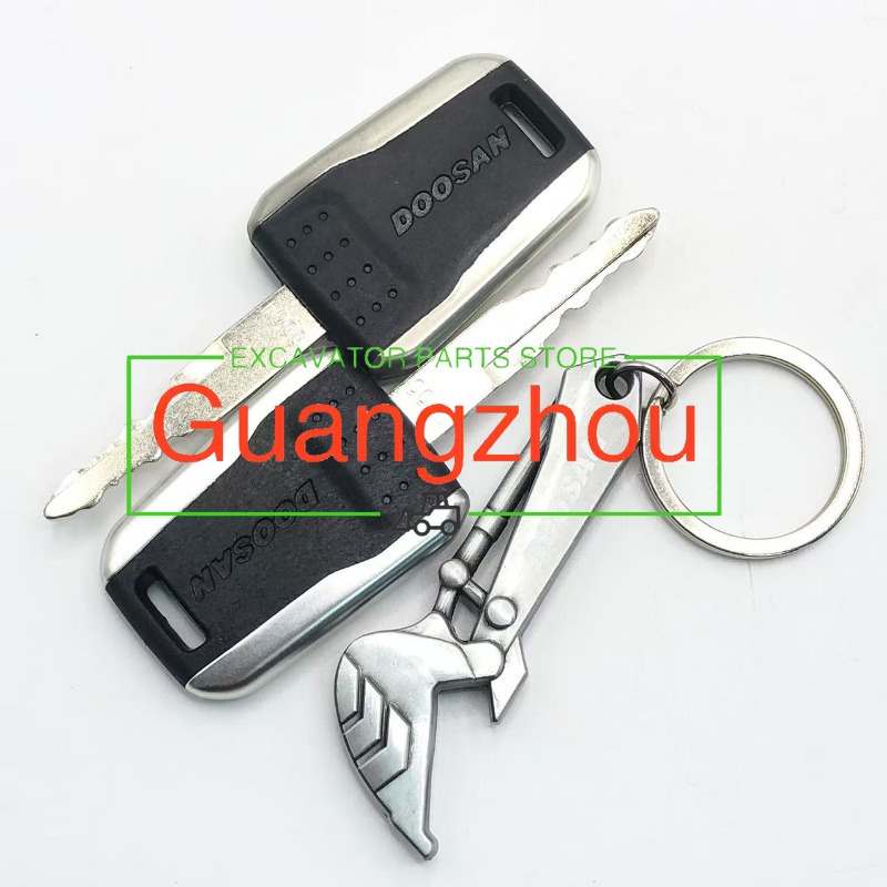 Para doosan bobcat terex 1/2/5 - Heavy Equipment Keychain avaliação e preço