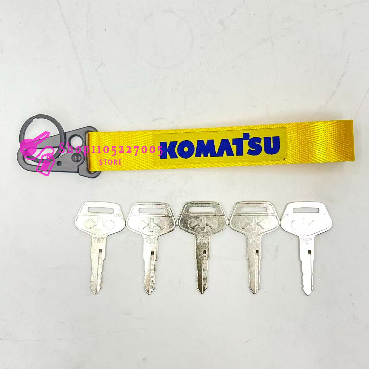 2/5/10 PEÇAS Chave 787 para Eq - Heavy Equipment Keychain avaliação e preço