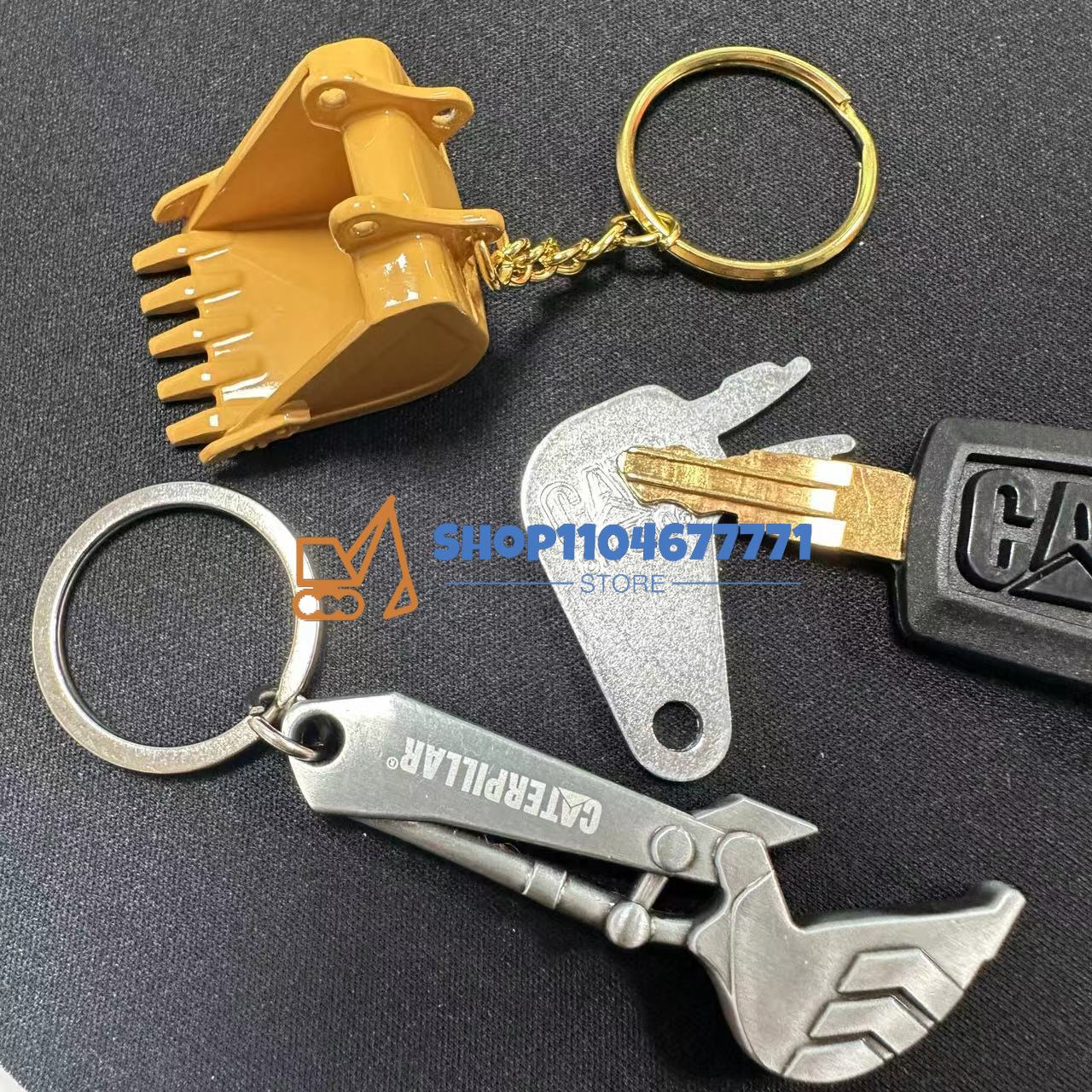 Chaveiro de equipamento pesado - Heavy Equipment Keychain avaliação e preço