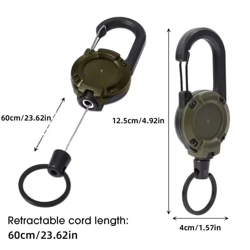 Chaveiro Retrátil Reforçado co - Heavy Equipment Keychain avaliação e preço