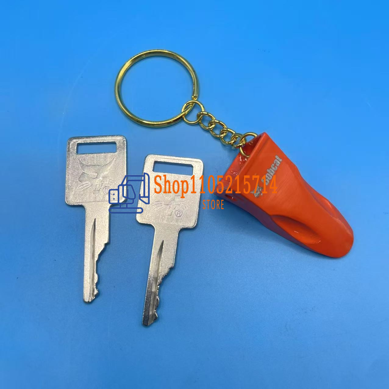 2 pçs d250 chaves de ignição 6 - Heavy Equipment Keychain avaliação e preço